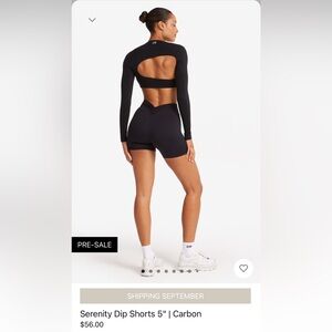 CSB X ILUVSARAHII CARBON SHORTS